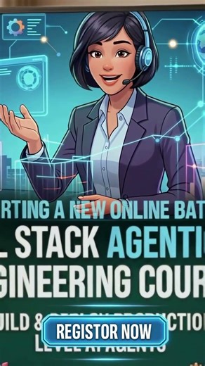 Full Stack Agentic AI Engineering | Build & Deploy AI Agents | Live by SaiRam