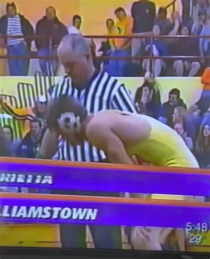 Mom and Dad came across some old new footage from my Senior year of wrestling. First match of the season that ended in a pin. You will notice I’m VERY skinny. I dropped 15lbs in a week to make weight for that match! I ended up taking second at states that year, and ultimately turned down a full ride to purse my career in radio 😂 | Froggy 101