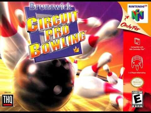 Brunswick Circuit Pro Bowling - N64 1999 (Game #1 P.B. III vs R.W. vs J.P. vs M.A. vs S.J. vs C.B.)