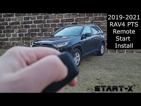 Start-X Remote Start Install, 2019 - 2021 RAV4 PTS