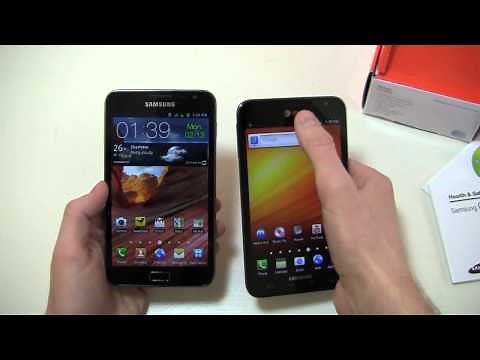 AT&T Samsung Galaxy Note Unboxing