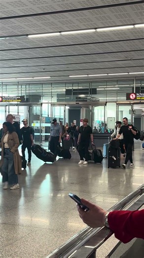 Malaga airport arrivals 17th April