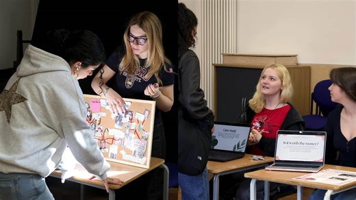 As part of our Pre-IB Programme, students undertake individual and group research projects on topics of their choice as part of their Core module. 📖 Last week, students and staff were invited to an exhibition of their hard work, with diverse and fascinating projects ranging from the importance of friendship to our mental health, the evolution of Lebanese cuisine, and political cartoons, to the role of music in disease management, hand-making classic Levi jeans, and the psychology of horse ridin