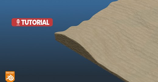 Procedural Sand | Blender 4.1 Tutorial