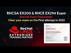 RHCSA EX200 & RHCE EX294 | Red Hat Certification Exam Preparation | Clear Exam on the first attempt