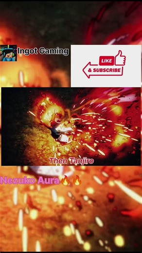 Nezuko uses her blood demon art🔥🔥| Ingot Gaming