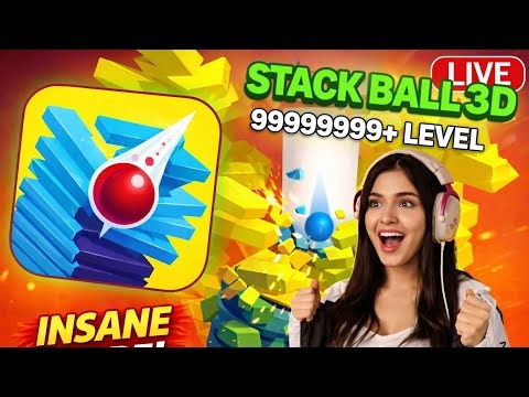 Stack Ball 3D High Score Gameplay | Super Fast Smash! ⚡ Part 1 🔴 #gaming