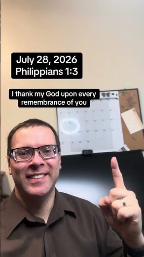 I am so thankful for you! Philippians 1:3
