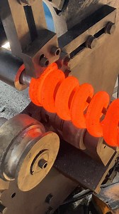 11K views · 134 reactions | 用于推土机上的超级大弹簧制作流程 Process of making a super large spring for use on a bulldozer #manufacturing #process #springs #makeinchina #factory #manufacture #processing #makeintaiwan #spring #stamping #punchpress #machine #臺灣制造 #中國制造 #中國工廠 #工廠 #製造流程 #中國生產 | Inside the factory | Facebook