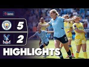Knaak & Nicoli Stars Goals! | Manchester City v Crystal Palace Highlights | Barclays WSL 2024-25