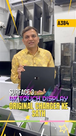 ✨ Premium look. Powerful performance. BIG screen! 💻🔥 Microsoft Surface Laptop 3 🖥️ 15.6” 4K Touch Screen Display ⚡ Intel i7 Processor 🎨 Black & Silver Colour Options 🔌 Original Charger Included 💰 ONLY ₹51,000 😱 Premium Surface experience — ab reasonable price mein ✅ Editing, business, meetings ya luxury daily use — 👉 Class performance dono ek saath 😎 💬 Exact details ke liye Comment ya DM karo 🏆 Appex – 18 Years of Trust 🚚 All India Delivery Available#APPEX #SurfaceLaptop3 #MicrosoftS