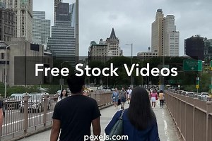 Free People Walking In The City Videos