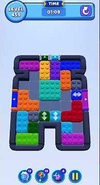 Color Block Jam Level 459 Solution Walkthrough #colorblockjam #gaming #colorblockjamgame #games