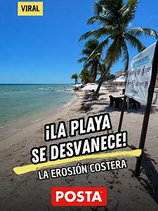 Erosión costera en el puerto de Progreso: playas desapareciendo