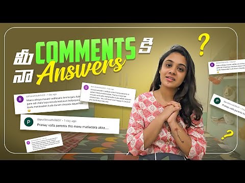 Me comments ki na Answers || Amruthapranay