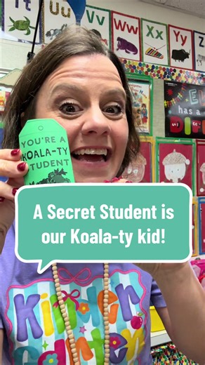 Our Koala-ty Kid is just like our secret student—kids try their best all day to show kindness, effort, and responsibility. Who will be today’s quality kid? 🐨✨ #KoalaTy #SecretStudent #Kindergarten #goodbehavior #classroommanagement