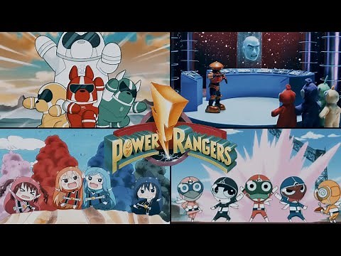 ⚡🔫🤖 50 Referencias a POWER RANGER 🔴🔵⚫💛💗⬜🟩 (super sentai, voltron)