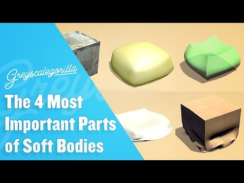 The Four Most Important Settings for Softbodies