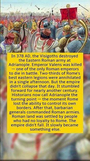One Battle Ended the Roman Empire. It Took 100 Years for Anyone to Notice