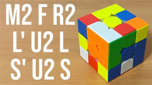 还原中遇到史上最短前两层! 9步前两层 Java Cuber