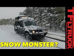 First Snow: How Good is the Land Rover Discovery II In The Winter?