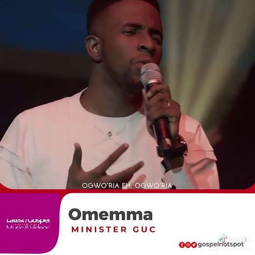 Minister GUC - Omemma: Powerful Gospel Song by Minister GUC