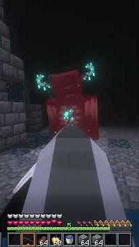 W870 vs. Warden... | #minecraft #minecraftguns #guns #minecraftshorts #shorts #gaming #ytshorts