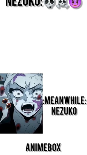 Nezuko in demon form #anime #shorts