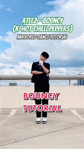 ATEEZ - Bouncy 🌶️ Dance Tutorial Mirrored Slow 80% Speed #ateez #bouncy_challenge #kpopdancetutorial #kpoptutorial
