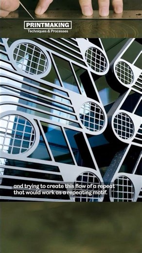 Designing steel gates ⚜️✨ #printmaking #design #steelwork