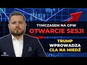 KGHM, Handlowy - Analiza akcji na GPW | Otwarcie sesji na #GPW 09.07.2025