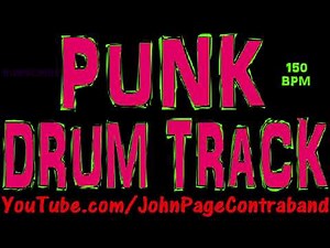 Punk Rock Drum Track 150 bpm