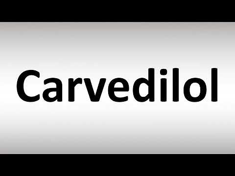 How to Pronounce Carvedilol