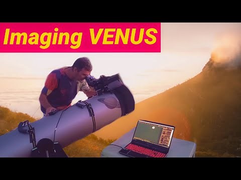 VENUS with a 12" DOBSONIAN Telescope!