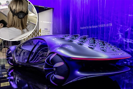 New Mercedes has 'mind control' that lets you operate car with your thoughts