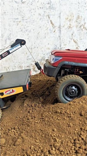 RC Off-road Recovery: RCCar #OffRoad #Towing #RCScale #ToyCars #RescueMission #YouTubeShorts