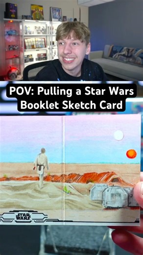 A New Hope Sketch Booklet😮2025 Star Wars Smuggers Outpost Box Opening