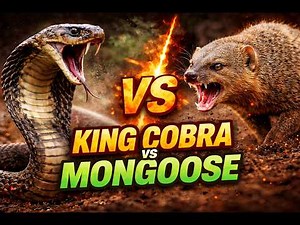 “King Cobra vs Mongoose Deadly Fight Caught on Camera (Full Video)”