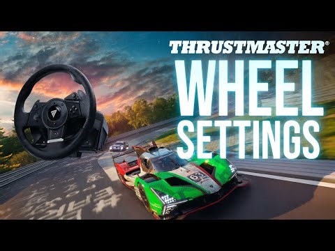 Project Motor Racing - Thrustmaster Wheel Settings