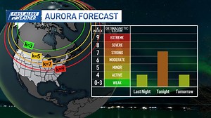 Could we see the northern lights in New England tonight? Strong geomagnetic storm expected