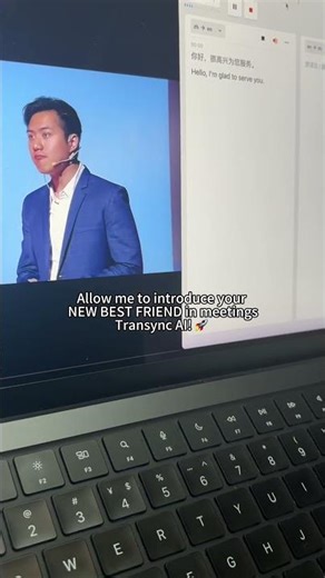 Panic in global meetings? 😥 Transync AI is your real-time interpreter!