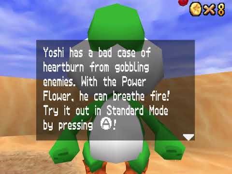 Super Mario 64 DS - Shifting Sand Land - In the Talons of the Big Bird