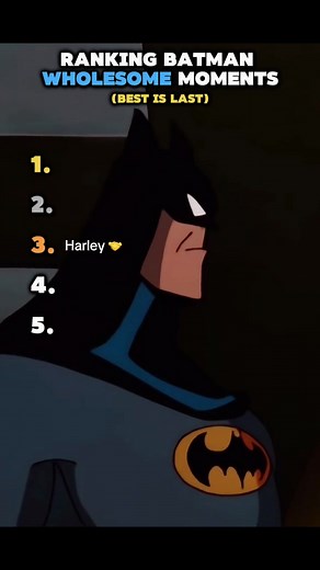 Ranking Wholesome Batman Moments