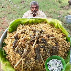 GOAT LEG BRIYANI!! | Villatic Foods