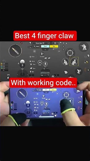 Best 4 finger control code sensitivity zero recoil sensitivity Pubgmobile #pubgmobile#pubg#shorts