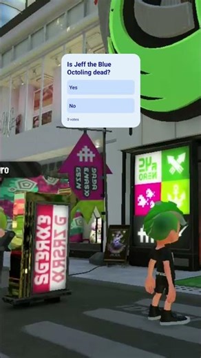 #comedy #splatoon2 Jeff the Blue Octoling