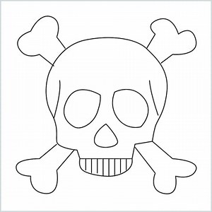 How To Draw A Skull Step by Step - [10 Easy Phase]