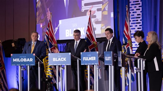 Leadership hopefuls clash at B.C. Conservative Party debate