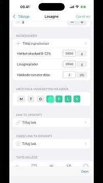 App til opskrifter - Kom gratis i gang i dag!