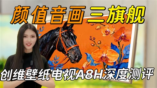 花一万买电视，你到底在买什么？创维壁纸电视A8H实测：颜值、画质、音质铁三角，都是旗舰越级水平的，才是高端电视的完整形态！